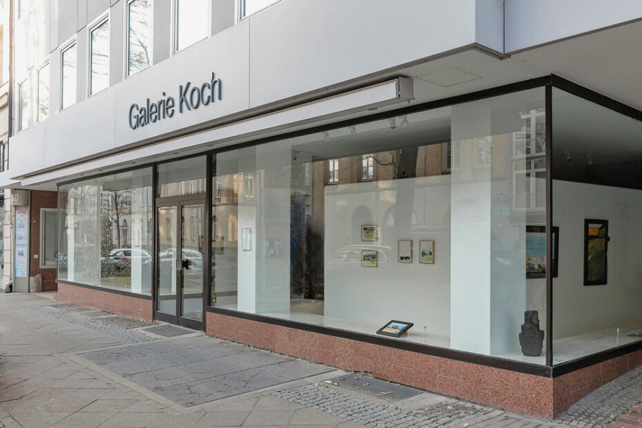 Blick in die Galerieräume der GALERIE KOCH