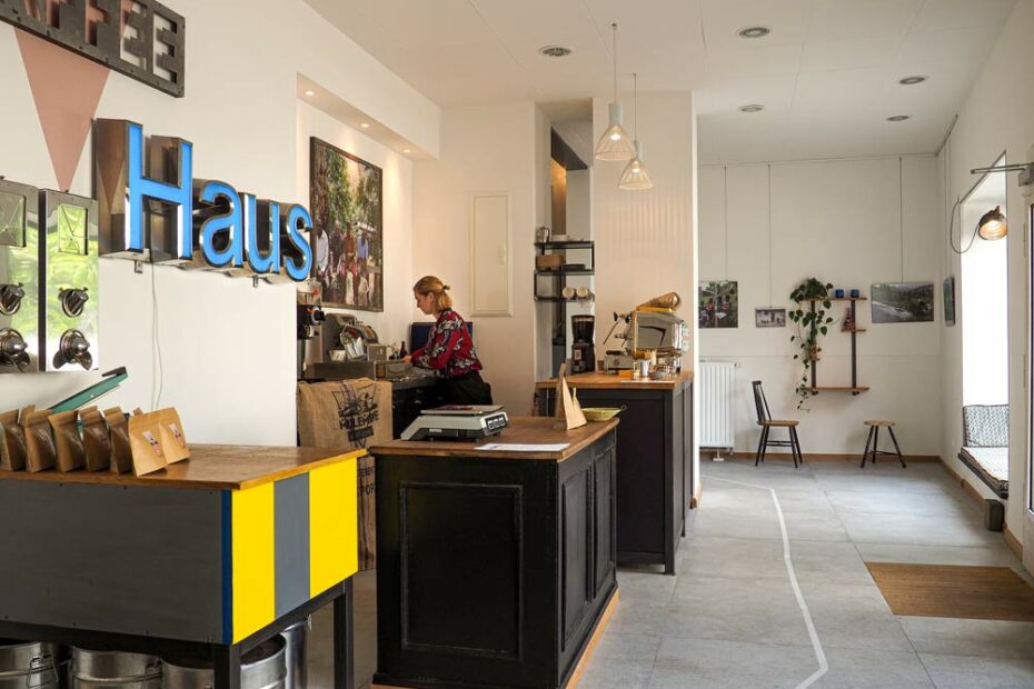 Innenansicht des Mulembe Kaffee