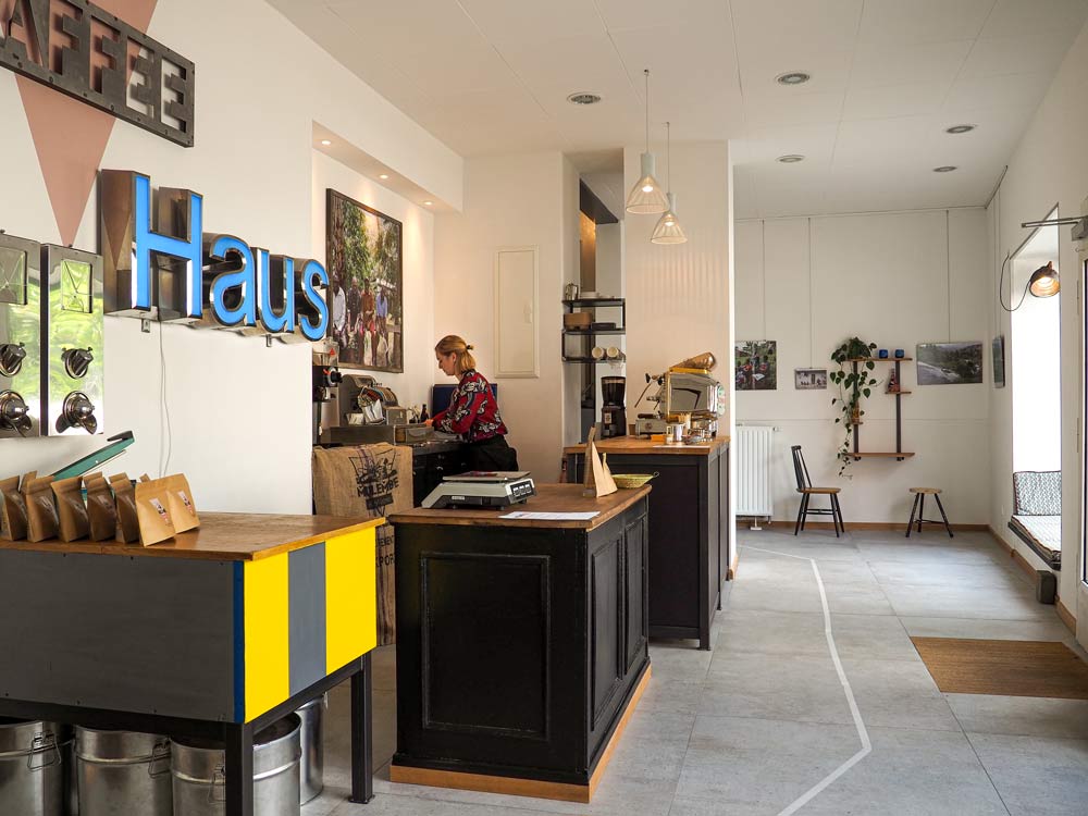 Innenansicht des Mulembe Kaffee