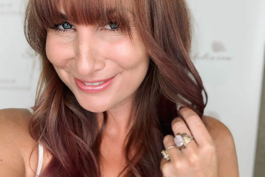 Fashion-Kolumnistin Luisa Verfürth mit Pony