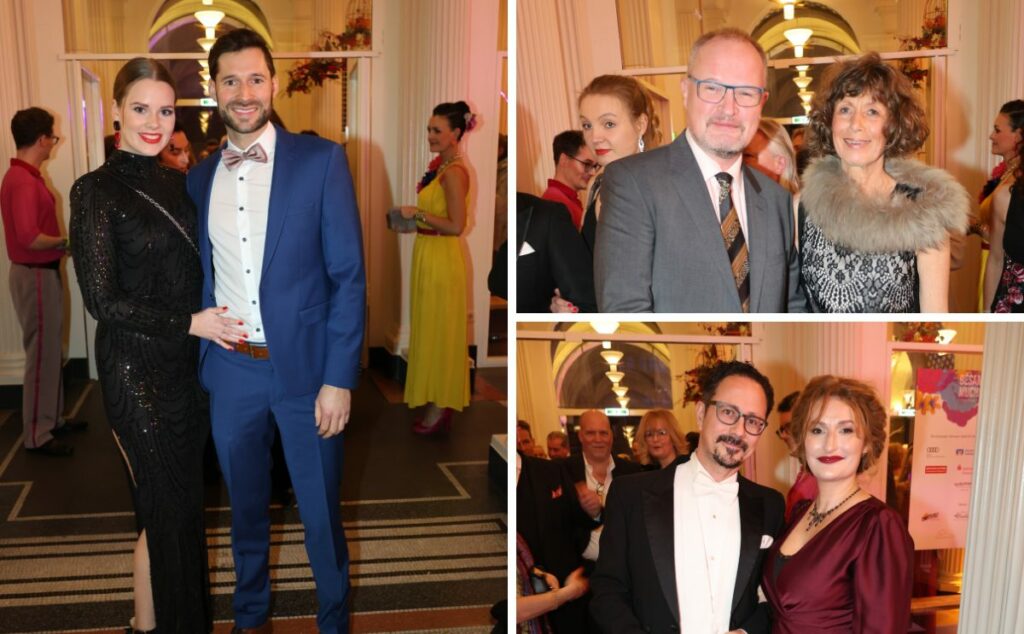 Gäste des Opernballs