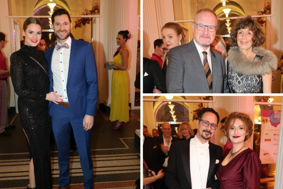 Gäste des Opernballs